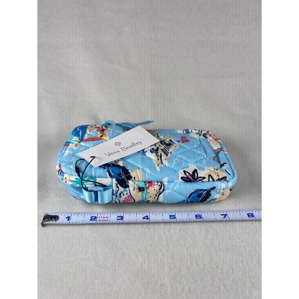 Vera Bradley Easy RFID Crossbody Purse Beach Treasures NEW Phone Pocket - Picture 9 of 10